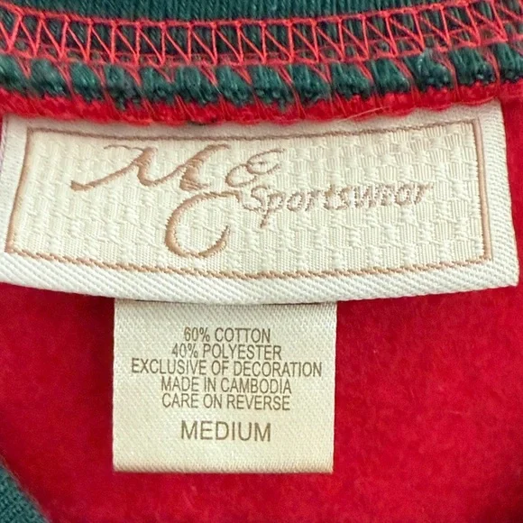 Holiday Women's Red Cardinal Embroidered Sweater - Picture 5 of 6